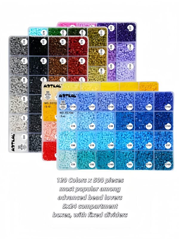 120 Colors Fuse Beads Master kit