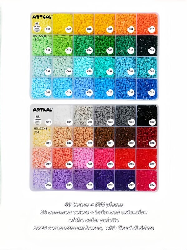 48图1 48 Colors Fuse Beads Essential Kit