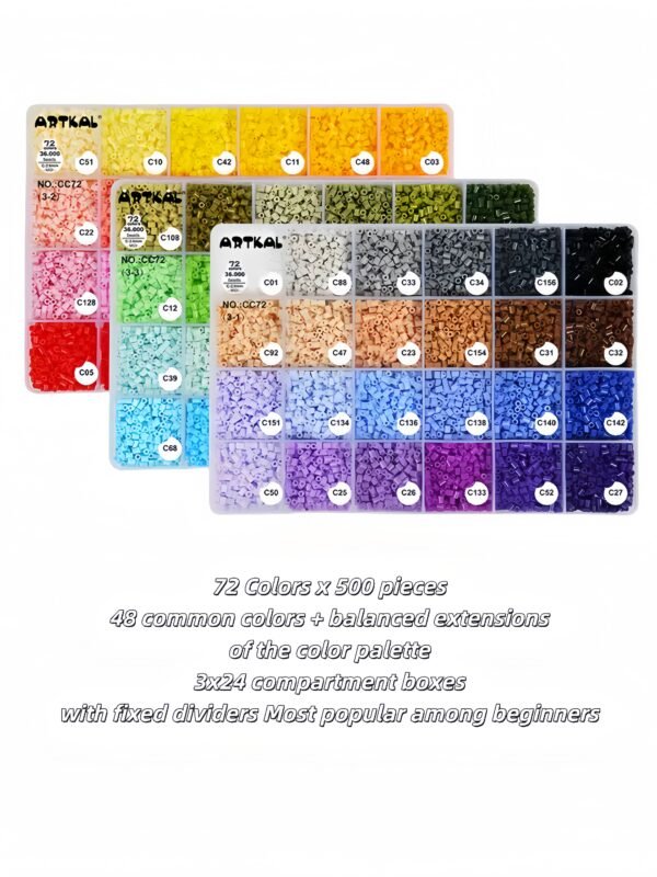 72图1 72 Colors Fuse Beads Advanced Kit