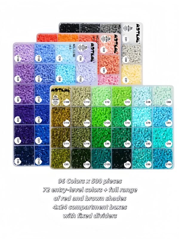 96图1 96 Colors Fuse Beads Expert Kit
